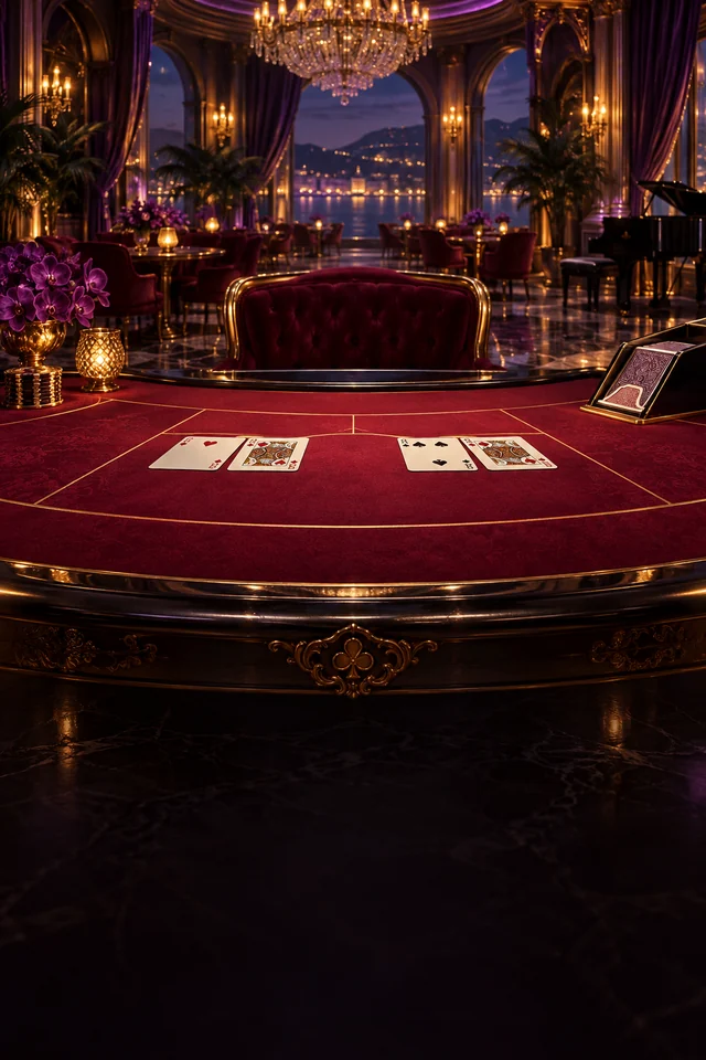 Baccarat Lounge concept artwork